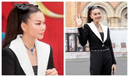 Thanh Hằng thần thái chuẩn 'soái tỉ' tại sự kiện, tuyên bố cực chất: 'Tôi chưa bao giờ thấy sợ cái gì trên đời'