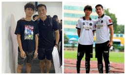 Huy Khánh hiếm hoi chia sẻ ảnh hai con gặp nhau, quý tử đầu lòng nay đã trổ mã cao ngang ngửa Bùi Tiến Dũng