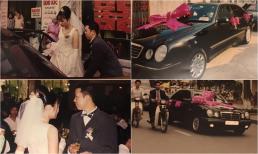 NTK nổi tiếng gốc Hà Nội chia sẻ ảnh cưới 24 năm trước, từng gây xôn xao khu phố cổ bởi dàn xe sang