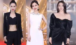 Thảm đỏ Sohu Fashion Awards 2021: 'Tiểu Long Nữ' Lý Nhược Đồng khoe eo thon ở tuổi 55, Angelababy đẹp như nữ thần