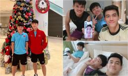 Quên đi thất bại trước Thái Lan, dàn tuyển thủ quốc gia vui vẻ đón Noel ở Singapore