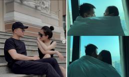 Tình cũ Quang Hải tung ảnh quấn chăn cực ngọt bên diễn viên Anh Tú sau thời gian yêu xa