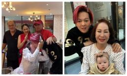 Vũ Hà tặng cả xấp đô la mừng sinh nhật vợ lớn tuổi, lại còn hôn nhau thắm thiết