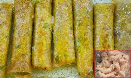 Thay thịt lợn xay bằng thứ nguyên liệu này khi làm nem, hương vị sẽ khiến bạn bất ngờ