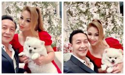 Lâu lắm Minh Tuyết mới cho chồng đại gia lên sóng, lập tức khán giả đổ dồn sự chú ý vào ngoại hình