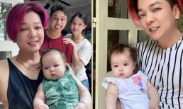 Vũ Hà khoe gương mặt xinh như búp bê của cháu nội, tiết lộ luôn tên của cô bé 