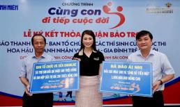 Dự án ‘San sẻ yêu thương cùng em đi tiếp cuộc đời’ của Tân Hoa hậu Doanh nhân Đào Ái Nhi