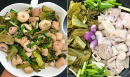 Trời lạnh, học ngay công thức làm món lòng xào dưa: Để dễ thái, đỡ mùi hôi, đừng quên bước này