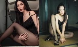 Cùng thực hiện bộ ảnh nóng bỏng hết nấc với tất lưới để 'đốt mắt' dân tình, Sĩ Thanh và Chi Pu ai đỉnh hơn? 