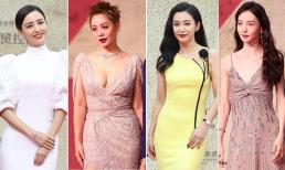 Thảm đỏ Kim Kê 2021: 'Chị đại' Cbiz Ninh Tịnh 'chặt đẹp' loạt mỹ nhân như Lý Băng Băng, Đồng Lệ Á và Kim Thần