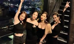 Tụ tập cùng hội chị em nhưng lâu lắm mới thấy Lã Thanh Huyền giật được spotlight từ Quỳnh Nga vì điểm 'đau mắt' này