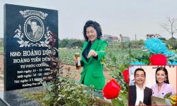 Diễn viên Thanh Hương, Chí Nhân viếng mộ NSND Hoàng Dũng nhân ngày đặc biệt của 'cha'