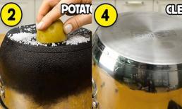 Cách làm sạch nồi bị cháy và hơn 9 mẹo hữu ích từ thời 'ông bà anh' giúp chúng ta nhàn hơn khi làm việc nhà