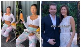 Giữa tin đồn có bầu với bạn trai ngoại quốc, Minh Tú còn tung clip lộ bụng to thêm lần nữa