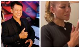 Giỗ đầu của Vân Quang Long ở Mỹ, vợ hợp pháp bật khóc trước bàn thờ 