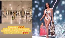 Kim Duyên xúc động khi về lại Việt Nam sau hơn 1 tháng chinh chiến tại Miss Universe 2021