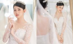 Á hậu Thanh Tú khoe nhan sắc xinh đẹp khi diện áo cưới, bồi hồi nhớ ngày theo chồng đại gia về dinh