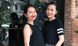 Bận chăm con thứ ba, Tăng Thanh Hà vẫn tranh thủ làm điều này cho đàn chị Kim Hiền