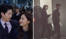 Mới đầu năm mới Song Joong Ki đã bị 'tóm sống' hẹn hò bạn diễn trẻ tuổi Jeon Yeo Bin?
