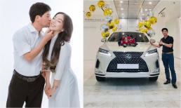 Vợ chồng Minh Chuyên tậu xế sang bạc tỷ nhân dịp sinh nhật nữ ca sĩ