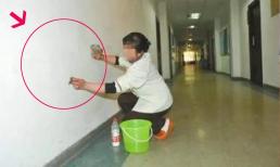 Nếu bức tường trắng bị bẩn, đừng lau bằng nước. Hãy học một mẹo từ công ty vệ sinh, tường sẽ trắng lại như mới