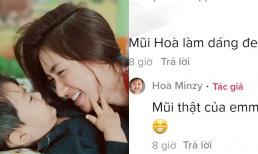 Khoe góc nghiêng thần thánh cực xịn xò nhưng bị nói sửa mũi, Hòa Minzy phản ứng thế nào? 