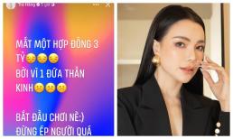 Trà Ngọc Hằng tuyên bố vừa mất 3 tỷ đồng vì một Hoa hậu, ấm ức phải đăng đàn giữa đêm