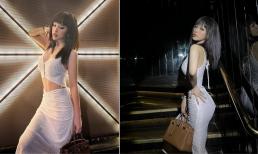 Giảm cân thành công, chị dâu Bảo Thy lên đồ cực đẹp, body gợi cảm không thua người mẫu