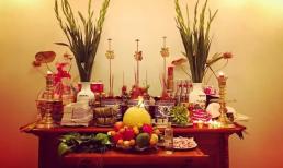 Lau dọn bàn thờ cuối năm đúng cách để gia tiên phù hộ,  năm mới sung túc, bình an, gia đình thuận hòa