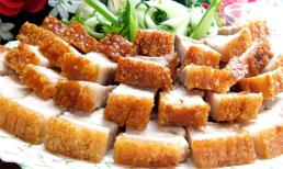 Cách làm thịt quay giòn bì nhanh tiện: Không cần luộc thịt trước, không cần đổ nhiều muối món ăn vẫn giòn rụm 