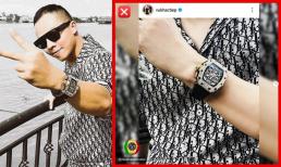 'Tay chơi' hàng hiệu Vũ Khắc Tiệp bất ngờ bị một trang Instagram của nước ngoài chuyên về đồng hồ hiệu có hơn 200.000 followers phốt đeo hàng 'fake'