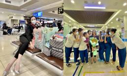 Á hậu chuyển giới Lương Mỹ Kỳ đã xuất viện sau phẫu thuật cắt yết hầu