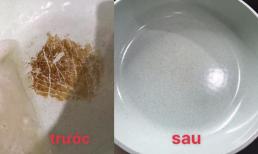 Lòng và đáy chảo bị cháy khó rửa, đây là mẹo nhỏ 'hô biến' món đồ thành như mới mà không cần chất tẩy rửa đắt tiền