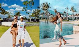 Lý Hải và Minh Hà lên đồ sang chảnh đi du lịch, nhan sắc của 'bà mẹ 4 con' liền gây sốt 