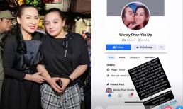 Con gái Phi Nhung vô cùng bức xúc khi bị giả mạo Facebook với mục đích xấu 