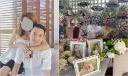Khung cảnh xót xa bên trong tang lễ 'tình tin đồn' một thời của đại gia Minh Nhựa