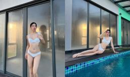 Lương Thùy Linh hớp hồn khi diện bikini 2 mảnh, riêng đôi chân dài 1m22 chiếm trọn spotlight 