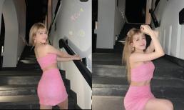 Thiều Bảo Trâm cực xinh trong bộ ảnh mới: Diện trang phục màu kén da vẫn đỉnh, riêng vòng một 'lấp ló' cùng cơ bụng gây choáng