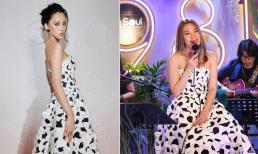 'Đụng hàng' với Hoa hậu Tiểu Vy, chị đại Mỹ Tâm liệu có bị 'dìm' về vóc dáng?