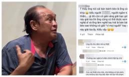 Duy Phương 'cà khịa' nghệ sĩ tai tiếng vẫn nhận giải thưởng lớn, cư dân mạng phản ứng: 'Chú bán bánh bèo vì chú không phải vì mọi người'