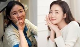 Ảnh mặt mộc bóc trần nhan sắc thật của mỹ nhân 'Bản tình ca mùa đông' Choi Ji Woo sau thời gian ở ẩn sinh con