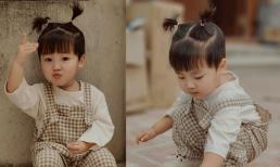 'Bo thúi' nhà Hòa Minzy càng lớn càng điển trai, nay lại có thêm tạo hình 'mọc sừng' gây sốt vì quá đáng yêu