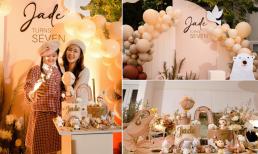 Diễn viên Maya tổ chức sinh nhật cho con gái 7 tuổi