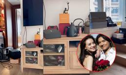 Thư Kỳ dọn dẹp nhà trước thềm năm mới, biệt thự ở Hong Kong vô tình bị lộ 