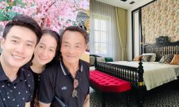 Quốc Trường hé lộ căn phòng ngủ nội thất sang trọng dành tặng bố mẹ trong biệt thự Sài Gòn