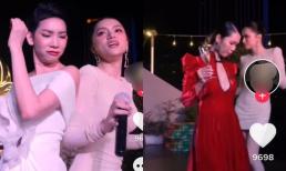 Rầm rộ đoạn clip Hà Anh bất ngờ bị Hương Giang và Xuân Lan cho 'ra rìa', dân tình nghi có tín hiệu 'bè lũ' 