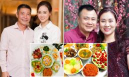 Sao Việt bày biện mâm cúng ông Công ông Táo năm 2022 cực đẹp mắt