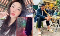 Sao Việt 26/1: Bảo Thy đính chính khi bị dân mạng soi việc bắn pháo hoa trong biệt thự; MC Quyền Linh ngồi uống trà, hút thuốc lào khi ra Hà Nội 