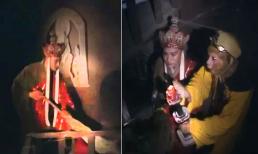 Trong 'Tây Du Ký' có cảnh quét bảo tháp, tại sao Đường Tăng lại quét từ dưới lên? 