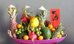 Cách bày mâm ngũ quả đẹp mắt trên bàn thờ vào dịp Tết Nguyên đán 2022